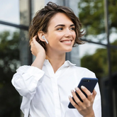 Soundz True Wireless Earbuds SZ970- Silver Aquarius